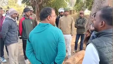 अल्बर्ट एक्का (जारी): भीखमपुर में ईसाई धर्म की चरनी जलाने से तनाव, सड़क जाम कर जताया विरोध