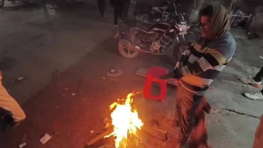 मरौना: मरौना प्रखंड में पछुआ हवा से बढ़ी ठंड, जनजीवन अस्त-व्यस्त