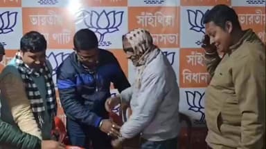 সাঁইথিয়া: সাঁইথিয়ার উদয় শংকর ব্যানার্জিকে বীরভূম বিজেপির জেলা সভাপতি পদ দেওয়া হলো