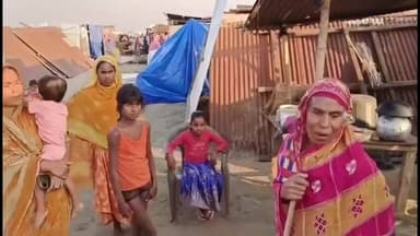 মাটিয়া: দহিকটা বনাঞ্চলৰ উচ্ছেদিত পৰিয়ালৰ মাজত হাহাকাৰ অৱস্থাৰ সৃষ্টি হৈছে