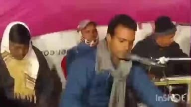 करौं: पौष पूर्णिमा पर संकट मोचन धाम में भजन-आरती और प्रसाद वितरण का आयोजन