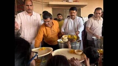 કામરેજ: શહેરમાં જિલ્લાના ભાજપ પ્રમુખ ભરત રાઠોડ એ જલેબી હનુમાન દાદાના દર્શન કર્યા