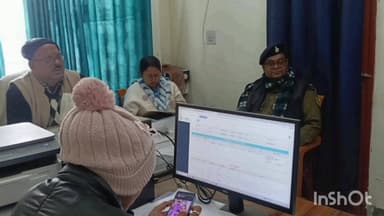 पुरैनी: पुरैनी थाना परिसर में शनिवार को लगा जनता दरबार, ज़मीन के एक मामले का हुआ निष्पादन