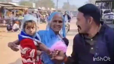 बैराड़: बैराड़ थाना क्षेत्र में परिजनों से बिछड़ी मासूम, पुलिस ने परिवार को सौंपा