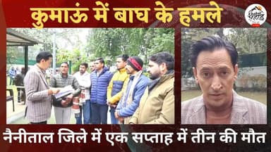 #कुमाऊं में लगातार बढ़ रहे बाघ के हमले।। #नैनीताल जिले में एक सप्ताह में तीन लोगों को #गुलदार और #बाघ में मार डाला।।
#k...