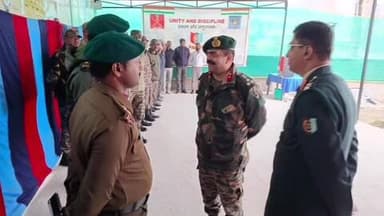 पंडौल: ब्रिगेडियर एस. मेहरोत्रा ने 34 बिहार बटालियन एनसीसी का किया निरीक्षण