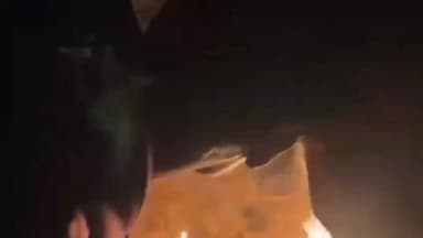 नगड़ी: नगड़ी थाना क्षेत्र के हरही गांव के पास जंगली हाथी से ग्रामीणों में दहशत