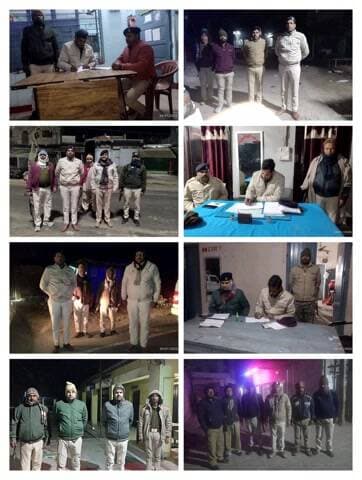 पुलिस अधीक्षक, कटिहार के निर्देशानुसार सुपर-पेट्रोलिंग अभियान के तहत जिलान्तर्गत अपराध नियंत्रण, प्रभावी गश्ती एवं सुदृढ़ सुरक्षा व्यवस्था बनाये रखने हेतु पुलिस निरीक्षक द्वारा विभिन्न थाना के ओ०डी० पदाधिकारी एवं गश्ती वाहनों में प्रतिनियुक्