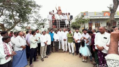 రాయపర్తి: బంధన్ పల్లి లో చత్రపతి శివాజీ విగ్రహానికి నిప్పంటించిన దుండగులపై చర్యలు తీసుకోవాలని కోరిన మాజీమంత్రి