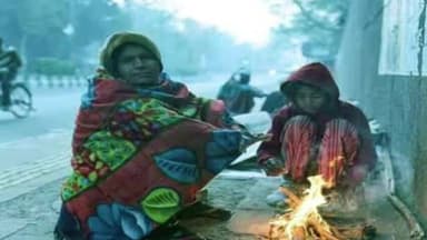 લાલપુર: જામનગર જિલ્લામાં ઠંડીનો ચમકારો યથાવત રહ્યો