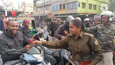 सरायकेला: सरायकेला गैरेज चौक पर SP के निर्देशानुसार सड़क सुरक्षा जागरूकता अभियान चलाया गया