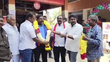 பாப்பிரெட்டிபட்டி: கடத்தூரில் திமுக சார்பில் விசிக புதிய மாவட்ட செயலாளருக்கு மரியாதை