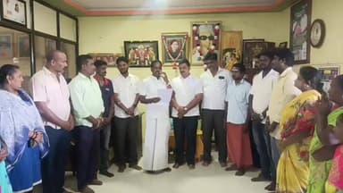 திருக்கழுக்குன்றம்: திருக்கழுக்குன்றத்தில் மாவட்ட செயலாளர் எஸ் ஆறுமுகம் முன்னிலையில் மாற்றுக் கட்சியினர் அதிமுகவில் இணைந்தனர்