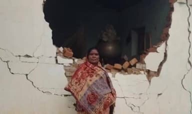 बोलबा: बोलबा के बेहरीनबासा कूड़पानी में जंगली हाथी ने घर को बनाया निशाना, ग्रामीणों में दहशत