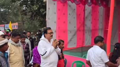 ନୀଳଗିରି: ଗୋପାଳପୁର ମା ମଙ୍ଗଳା ରିଲାକ୍ସ କ୍ଲବ ପକ୍ଷରୁ ଆୟୋଜିତ ୫୪ତମ ଦୁଇ ଦିନିଆ ଫୁଟବଲ ଟୁର୍ଣ୍ଣାମେଣ୍ଟର ଫାଇନାଲ ମ୍ୟାଚରେ ଯୋଗଦେଲେ ବିଧାୟକ