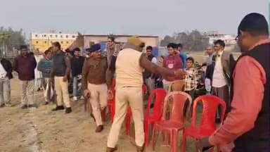 बैसि: बायसी में पुलिस और नगर पंचायत के बीच मैत्रीपूर्ण क्रिकेट मैच, नगर पंचायत ने शानदार जीत दर्ज की