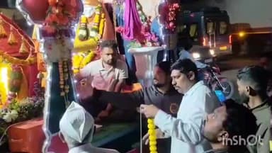 राहुरी: बीड जिल्ह्यातून आलेल्या साई पालखीचे राहुरी फॅक्टरीत उत्साहात स्वागत