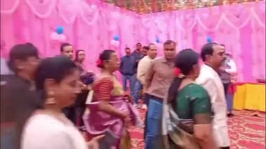 चंदनकियारी: भोजूडीह जंक्शन के रेल कार्यालय में विदाई समारोह का आयोजन