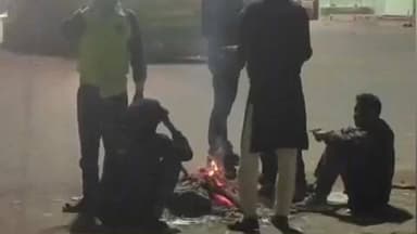 चैनपुर: चैनपुर समेत जिले में कोहरे के साथ शीतलहर से गिरा तापमान