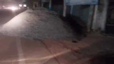 মিনাখাঁ: মালঞ্চ এলাকায় রাস্তার উপর পাথর ফেলে রাখায় পথদুর্ঘটনায় আহত দুই মোটর বাইক চালক