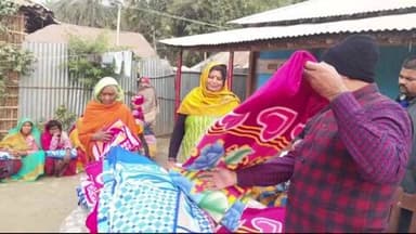 रुपौली: बरहरा: रूपोली विधानसभा के गहिलस्थान में समाजसेवी प्रियंका सिंह द्वारा सार्वजनिक रूप से कम्बल का वितरण किया गया