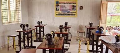 திருச்சுழி: கடம்பன்குளம் கிராமத்தில் கேசவ சேவா கேந்திரம் சார்பாக கிராமப்புற இலவச தொழிற்பயிற்சி துவக்க விழா