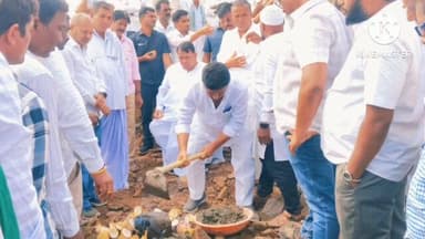 వర్ని: సిద్దాపూర్ రిజర్వాయర్ పురోగతి పనులను పరిశీలించిన బాన్స్వాడ ఎమ్మెల్యే పోచారం శ్రీనివాస్ రెడ్డి