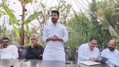 అల్లాదుర్గం: జిల్లా సర్పంచ్ సమావేశంలో మాట్లాడుతున్న రాష్ట్ర సర్పంచ్ ఫోరం అధ్యక్షుడు ఆశా దీపక్ రెడ్డి