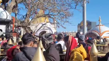 स्वारघाट: श्री नैना देवी में उमड़ा आस्था का सैलाब, 30 हजार श्रद्धालुओं ने किए दर्शन