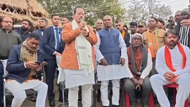 बड़हिया: पाली गांव में डिप्टी सीएम विजय कुमार सिन्हा का जनसंवाद, विकसित बिहार का संकल्प दोहराया