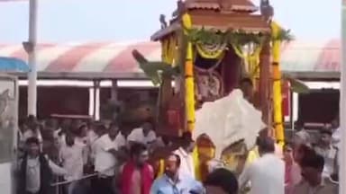 అన్నవరంలో సత్య దేవునికి వైభవంగా రథోత్సవం