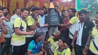 ଧରାକୋଟ: ନନ୍ଦିଘର ଗ୍ରାମରେ ଆୟୋଜିତ ଜି କ୍ରିକେଟ ଟି 20 ଟୁର୍ନାମେଣ୍ଟ ଉଦଯାପିତ