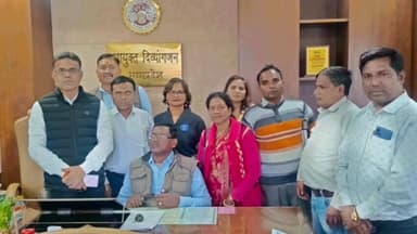 घुवारा: विकलांग मंच का प्रतिनिधिमंडल दिव्यांगजनों की समस्याओं को लेकर प्रमुख सचिव व निशक्तजन आयुक्त से मिला