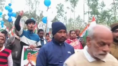 শালবনি: SIR ও কেন্দ্র সরকারের বিরুদ্ধে তৃণমূলের মিছিল ও পথসভা শালবনিতে