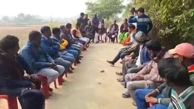 बंदगांव: बंदगांव के आहारबांध में भारतीय जनता पार्टी प्रखंड कमेटी की बैठक आयोजित