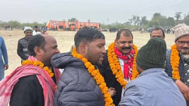 #जहानागंज #विकासखंड के #लंगड़ा #बाबा की धरती पर #क्रिकेट का #महासंग्राम विशाल #टूर्नामेंट का आगाज युवा जोश खेल भावना और...