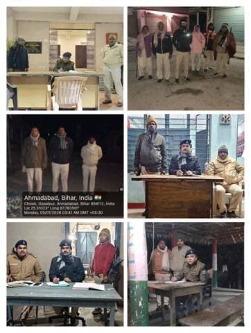 पुलिस अधीक्षक, कटिहार के निर्देशानुसार सुपर-पेट्रोलिंग अभियान के तहत जिलान्तर्गत अपराध नियंत्रण, प्रभावी गश्ती एवं सुदृढ़ सुरक्षा व्यवस्था बनाये रखने हेतु Dy.Sp Traffic एवं पुलिस निरीक्षक द्वारा विभिन्न थाना के ओ०डी० पदाधिकारी एवं गश्ती वाहन