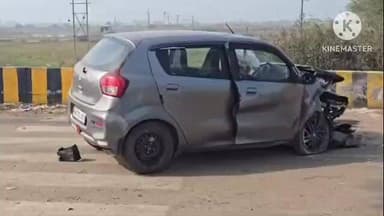 झज्जर: झज्जर बाईपास पर तेज रफ्तार गाड़ी डिवाइडर से टकराई, हादसे में हुई मौत