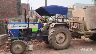 सरमथुरा: अलग-अलग स्थान पर देबिश देकर अवैध पत्थर ब्लॉकों से भारी 5 ट्रैक्टर ट्रेलर को किया गया ज़ब्त