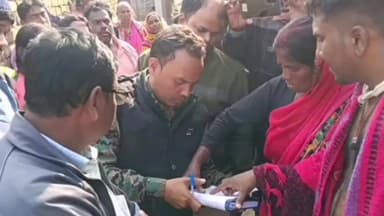 चंदनकियारी: अद्राकुड़ी गांव में जंगली सुअर के हमले से एक व्यक्ति की मौत, दो घायल, वन विभाग ने आश्रित को दिया मुआवजा