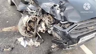 चंडी: भेड़िया गांव के पास मारुति कार और स्कूटी की टक्कर में स्कूटी सवार युवक की मौत