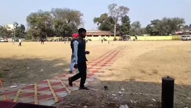 बिश्रामपुर: बी मोड़ व विश्रामपुर में संजीव पांडेय स्मृति क्रिकेट टूर्नामेंट का रंगारंग आगाज, डंडिला 11 टीम विजयी