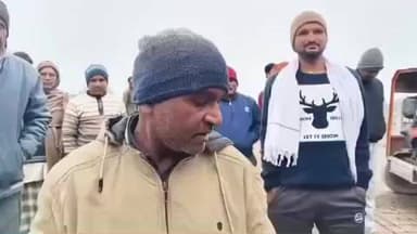 उंटारी रोड: फुलिया-बरवाही मार्ग पर बांकी नदी पुल निर्माण में भ्रष्टाचार का आरोप, घटिया काम पर ग्रामीणों का फूटा गुस्सा