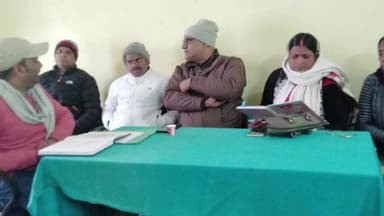 गिद्धौर: गिद्धौर में प्रखंड स्तरीय स्वास्थ्य मेले की तैयारी को लेकर हुई बैठक