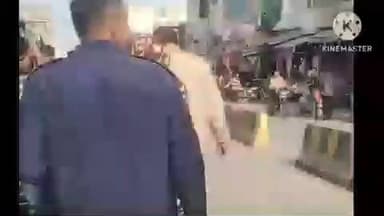 खरखौदा: खरखौदा शहर में पुलिस ने अतिक्रमण के खिलाफ अभियान चलाया