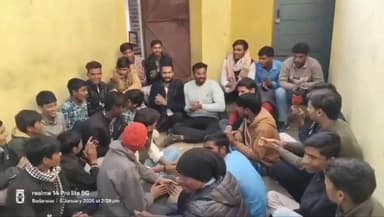 बदरवास: BEO को हटाने की मांग को लेकर अभाविप ने बदरवास शिक्षा अधिकारी कार्यालय में धरना दिया