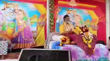 सुनेल: ओसाव में चल रही श्रीमद् भागवत कथा के तीसरे दिन भक्तों का सैलाब उमड़ा