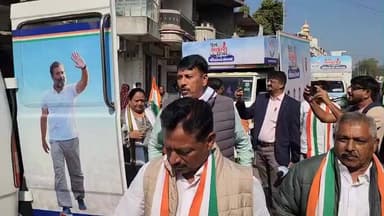 દેવગઢબારીયા: દેવગઢ બારીયા ટાવર ખાતે કોંગ્રેસ પ્રદેશના હોદ્દેદારોની આગેવાનીમાં જનઆક્રોશ યાત્રા કાર્યક્રમ યોજાયો