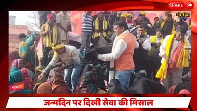 जन्मदिन पर समाजसेवी पंकज विश्वकर्मा ने दो हजार जरूरतमंदों को बांटे कंबल। #garhwanews