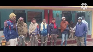 कुर्सेला: कुरसेला थाना क्षेत्र में पुलिस ने गश्ती के दौरान नशे में हंगामा कर रहे पांच लोगों को गिरफ्तार किया